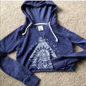 Cropped Boho Billabong Sweatshirt